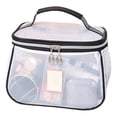 thumbnail image 1 of Large Capacity Vanity Makeup Organizer Portable Transparent Toiletry Storage Travel Cosmetic Bag For Women, 1 of 3