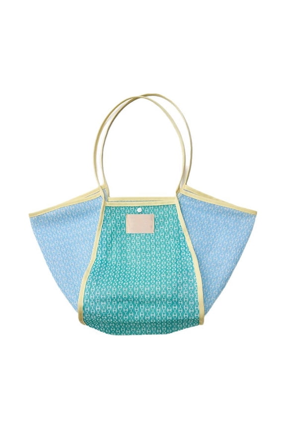 Large Capacity Versatile Beach Bag - Breathable Openwork Mesh Drains Water Quickly, Spacious Tote Design Stores Towels, Clothes, and Sunscreen, Complement Any Outfit Year-Round