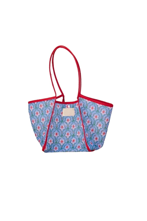 Large Capacity Versatile Beach Bag - Breathable Openwork Mesh Drains Water Quickly, Spacious Tote Design Stores Towels, Clothes, and Sunscreen, Complement Any Outfit Year-Round