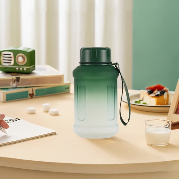 Large Capacity Water Bottle 28.7 Ounce Sports Fitness Kettle with Drip Proof Lid and Beverage Strainer for Outdoor Hiking Camping Gym