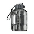 thumbnail image 1 of Large Capacity Water Bottle, 64 oz Half Gallon BPA Free Sports Water Jug with Straw, Portable Fitness Hydration for Gym Hiking Travel, 1 of 6