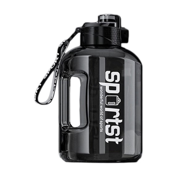 Large Capacity Water Bottle, 64 oz Half Gallon BPA Free Sports Water Jug with Straw, Portable Fitness Hydration for Gym Hiking Travel