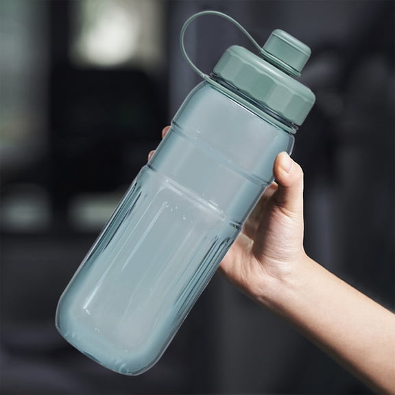 Large Capacity Water Bottle, BPA-Free Plastic Cup, Leakproof Gym Bottle, Transparent Sports Drink Container, Portable Fitness Hydration