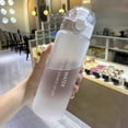 thumbnail image 1 of Large Capacity Water Cup Plastic Cup Outdoor Hand Strap Scale Space Water Bottle Sports Drinking Water Cup Gift, 780ml, 1 of 7