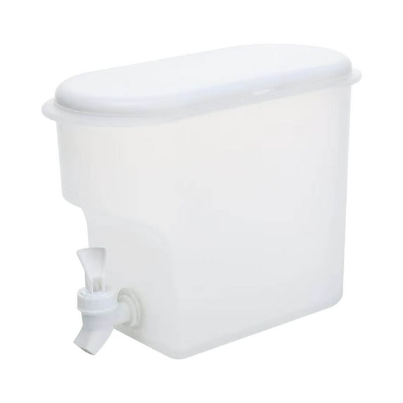 Large Capacity Water Dispenser with Faucet – Easy-to-Clean, Stylish Plastic Design for Home & Party Use - Perfect for Juices, Cold Drinks, and Hydration