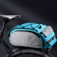 thumbnail image 1 of Large Capacity Waterproof Rear Rack Bag for Bicycles with Reflective Strips and Adjustable Straps for Cycling Camping and Outdoor Activities, 1 of 7