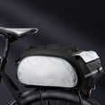 thumbnail image 1 of Large Capacity Waterproof Rear Rack Bag for Bicycles with Reflective Strips and Adjustable Straps for Cycling Camping and Outdoor Activities, 1 of 7