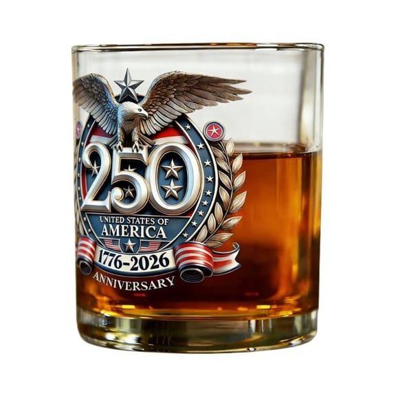 Large Capacity Whisky Bottle Liquor Container For American Semiquincentennial