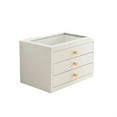 thumbnail image 1 of Large Capacity Wooden Jewelry Box Simple Modern Multi Layer Drawer Storage Box Anti Oxidation Jewelry Gifts, 1 of 7