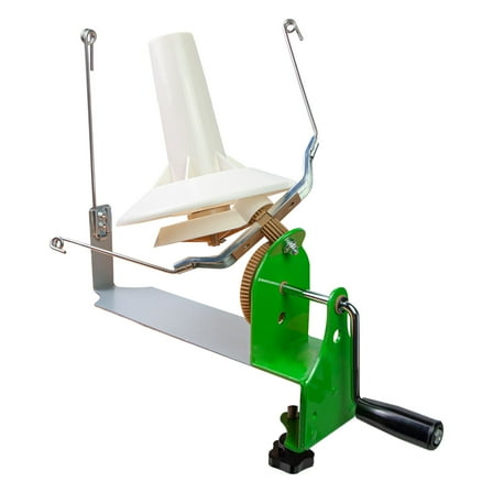 Large Capacity Yarn Ball Winder - Hand Operated Metal Yarn Winder for 10-16oz Skeins - Heavy Duty Wool & Fiber Ball Winder for Crochet, Knitting & Crafting