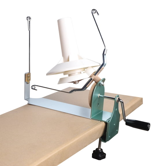 Large Capacity Yarn Winder, 18oz Hand Operated Wool Yarn Ball Winders Metal Winder Holder Lower Noise Portable Yarns Spinner for Crochet Knitting