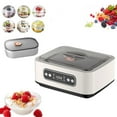 thumbnail image 1 of Large Capacity Yogurt Maker - 1.2L Adjustable Temperature Yogurt Machine with 36-Hour Timer - Make Organic Greek Yogurt, Cheese & Fruit at Home, 1 of 9