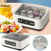 Large Capacity Yogurt Maker,Adjustable Constant Temperature Yogurt Maker With Led Display,Temp Control & Smart Timer,Suitable for Yogurt,Cheese and Fruit Wine