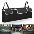 thumbnail image 1 of Large Car Organizer for Suv Trunk, Foldable Boot Organiser Car Back Seat Hanging Pouch Storage Bags with Adjustable Straps, 1 of 10