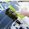 thumbnail image 1 of Large Car Wash Sponge Microfiber Applicator Pads Premium Microfiber Sponge and Cleaning Pads, Perfect for Car Cleaning, 1 of 6