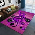 thumbnail image 1 of Large Carpet 3D Beautiful Music Notes Area Rug Large Bedroom Sofa Kitchen ration Carpet Rug for Living Room alfombras para sala rug, 1 of 6