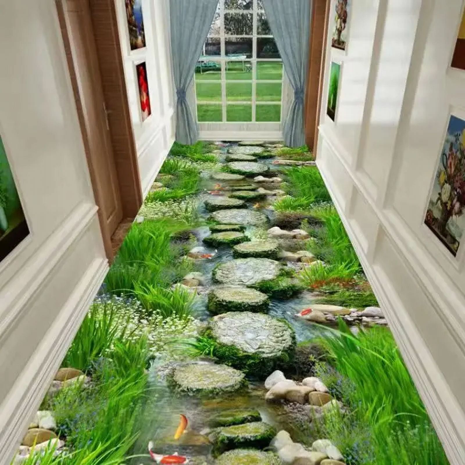 Large Carpet 3D Cartoon Ocean Runners Corridor Carpets for Hallway Home ...