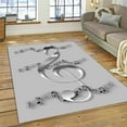 thumbnail image 1 of Large Carpet 3D Creative Musical Note Piano Rug for Home Living Room Bedroom Sofa Doormat Area Rug Non-slip Floor Mat, 1 of 6