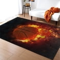 thumbnail image 1 of Large Carpet 3D Football Field for Bedroom Living Room Home ration Rug Entrance Door Mat Room Rug Soft Floor Mat, 1 of 6