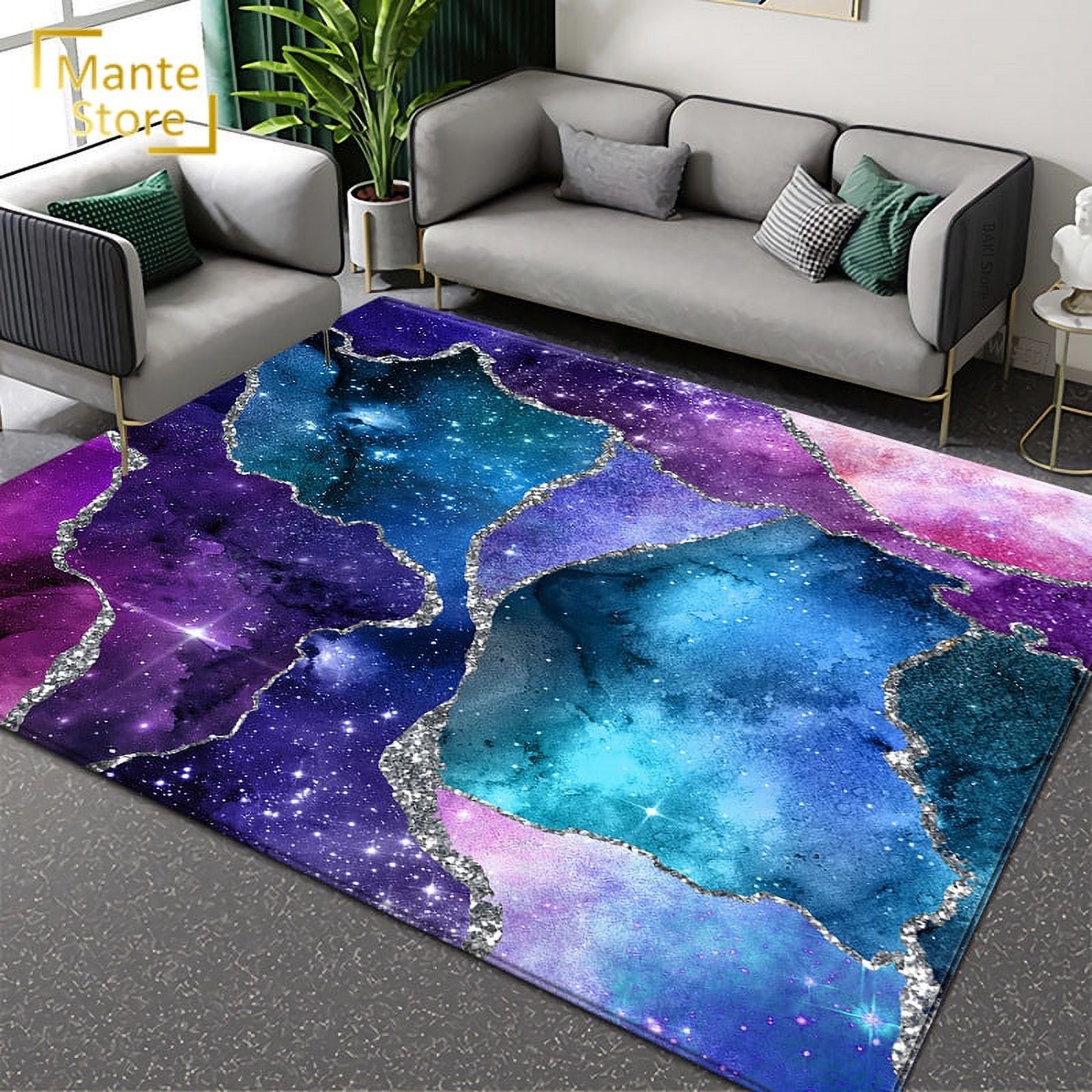 Large Carpet 3D Planet Rug Carpet For Abstract Universe Rug Big Size ...