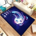thumbnail image 1 of Large Carpet 3D Soccer Football Sports Pattern Carpet for Living Room Rugs Camping Picnic Mat Anti-Slip Rug Crawl Mat Fans Gift, 1 of 6