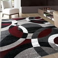 thumbnail image 1 of Large Rug Modern Circles Carpet for Living Room Luxury Home Decorations Coffee Table Large Area Rugs Kitchen Bedroom Anti-slip Floor Mat, 1 of 6