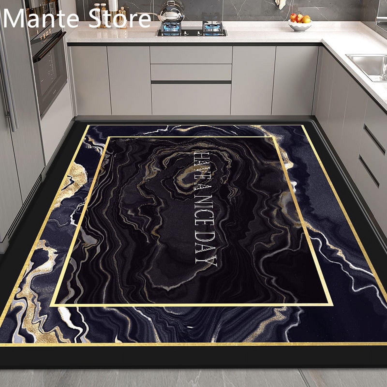 Large Carpet Black Kitchen Carpet Rugs Large Size Mat For Bathroom