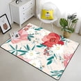 thumbnail image 1 of Large Carpet Cartoon Flower Painting Carpet Living Room Home ration Rug Ins Style Bedroom Bedside Rug Hallway Kitchen Non-slip Floor Mat, 1 of 6