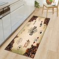 thumbnail image 1 of Large Carpet Coffe Pattern Mat Kitchen Home Entrance Doormat Living Room Bedroom Floor ration Carpet Hallway Mats Anti-Slip Bathroom Rug, 1 of 6