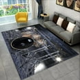 thumbnail image 1 of Large Carpet Drum Kit Music Instruments Area Rug Carpet Rug for Living Room Bedroom Sofa Doormat ration Play Non-slip Floor Mat 3D, 1 of 6