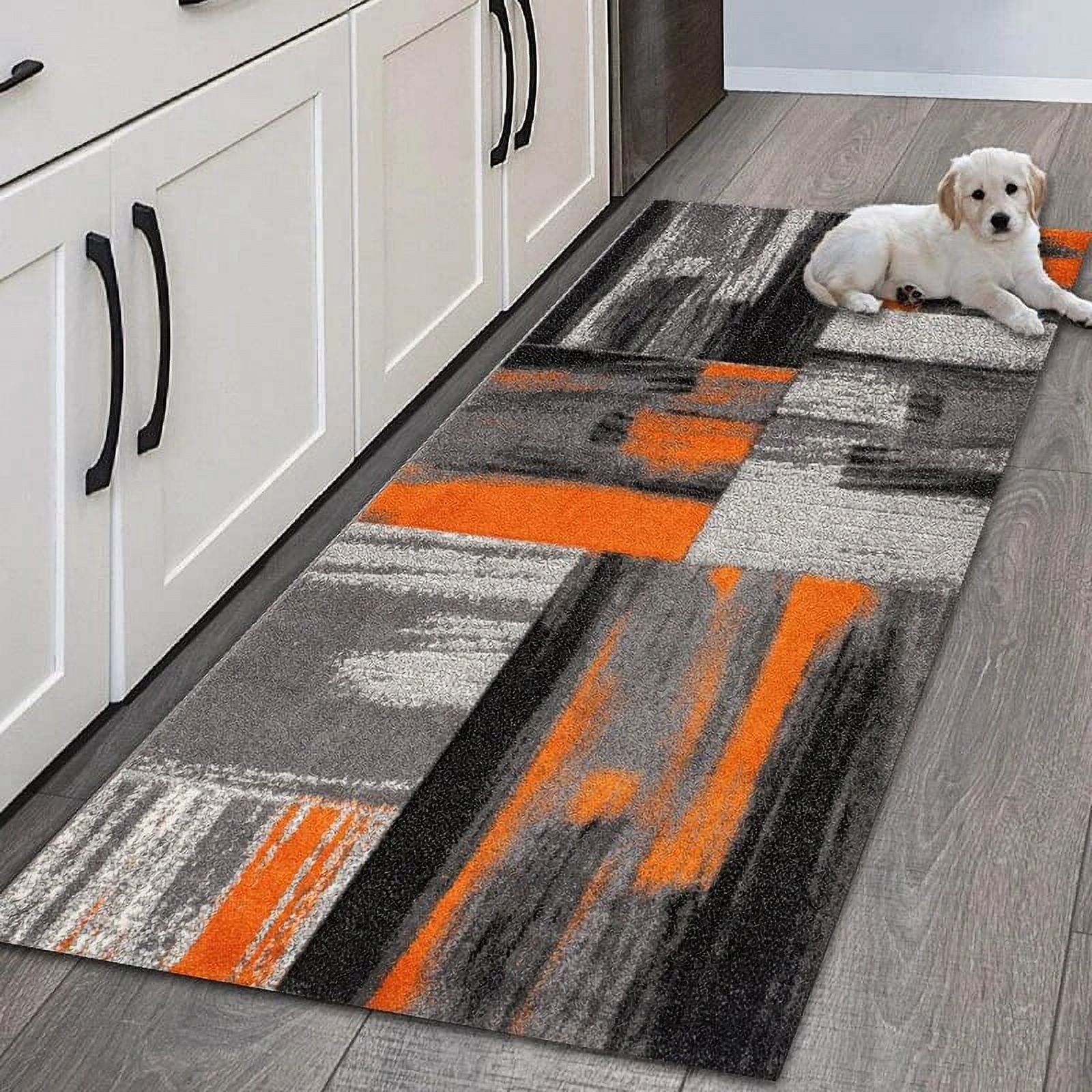 Large Carpet Fashion Simple Nordic Style Kitchen Mat Non-Slip Bathroom ...
