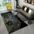 thumbnail image 1 of Large Carpet Fighter Aircraft Control Cockpit Cabin Carpet Rug for Home Living Room Bedroom Sofa Doormat r Area Rug Non-slip Floor Mat, 1 of 6