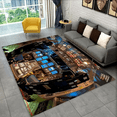 thumbnail image 1 of Large Carpet Fighter Aircraft Control Cockpit Cabin Carpet Rug for Home Living Room Bedroom Sofa Doormat r Area Rug Non-slip Floor Mat, 1 of 6