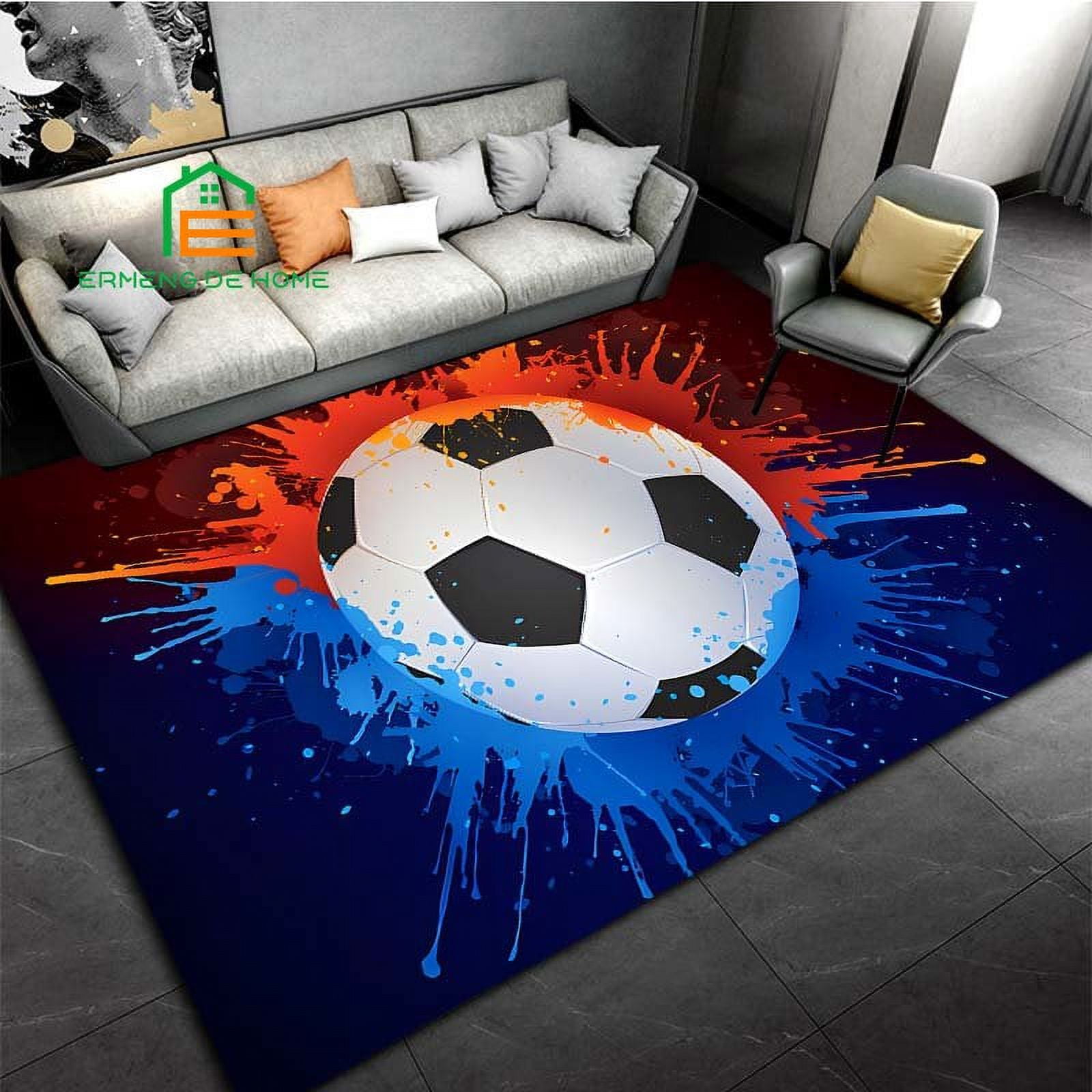 Large Carpet Football Pictures Rug Living Room ration Rugs for Bedroom ...