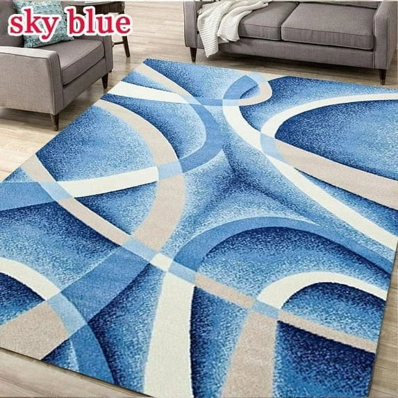 Large Rug Geometric Carpet for Living Room Luxury Home Decorations Coffee Table Large Area Rugs Bedroom Non-slip Floor Mat Tapis Salon