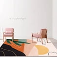 thumbnail image 1 of Large Carpet Ins Morandi Carpet Living Room Rugs Sofa Coffee Table Mat Light Luxury Abstract Home Bedroom r Carpets Kitchen Non-slip Rug, 1 of 6