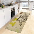 thumbnail image 1 of Large Carpet Kitchen Floor Mat Hallway Entrance Doormat Home Living Room Bedroom ration Long Carpet Bath Door Anti-Slip Foot Rug, 1 of 6