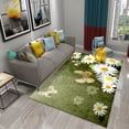 thumbnail image 1 of Large Carpet Little Daisy Flower Carpet Butterfly Flower Carpet Bathroom Anti-slip Rugs Living Room Bedroom Entrance Home r Mat Carpet, 1 of 6