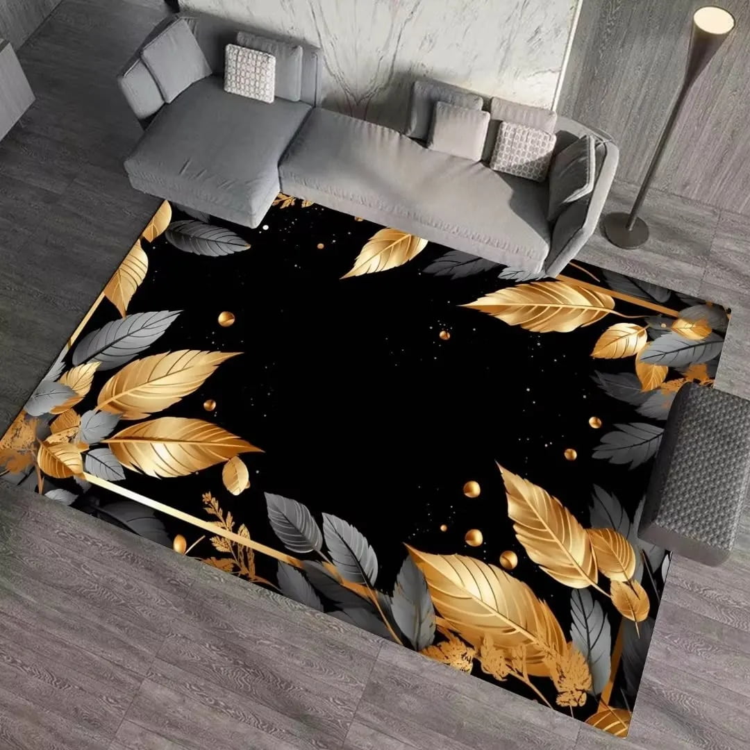 Large Carpet Luxury 3D Rugs Living Room ration Home Stretch Flannel