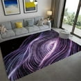 thumbnail image 1 of Large Carpet Modern 3D Visual Swirl Carpet Abstract Rugs Living Room Corridor Area Rug r Bedroom Floor Mats Bathroom Non-slip Mat, 1 of 6