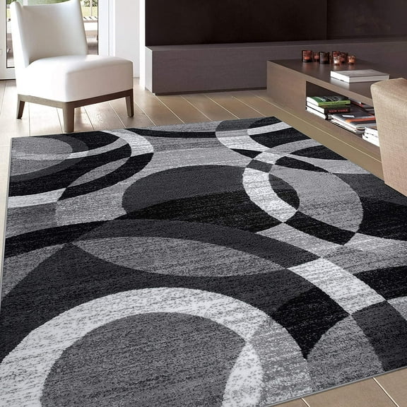 Large Carpet Modern Circles Carpet for Living Room Luxury Home rations Coffee Table Large Area Rugs Kitchen Bedroom Anti-slip Floor Mat