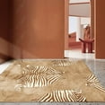 thumbnail image 1 of Large Carpet Modern Imitation Cowhide Living Room ration Carpet Home Zebra Pattern Study Cloakroom Carpets Bedroom Bedside Non-slip Rug, 1 of 6