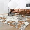 thumbnail image 1 of Large Carpet Modern Imitation Cowhide Living Room ration Carpet Home Zebra Pattern Study Cloakroom Carpets Bedroom Bedside Non-slip Rug, 1 of 6