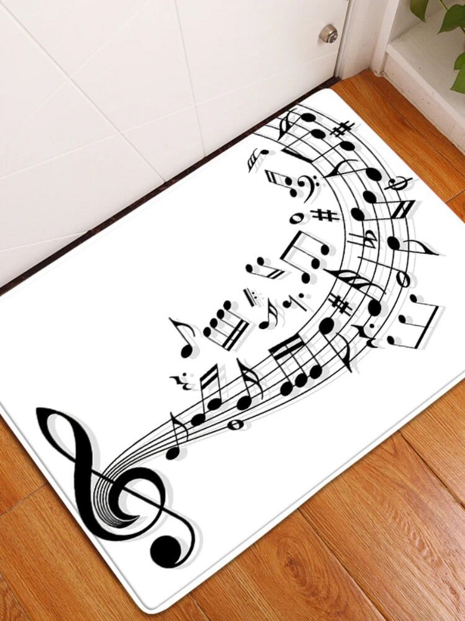 Large Carpet Music notes floor mats colored non slip door areas carpets ...