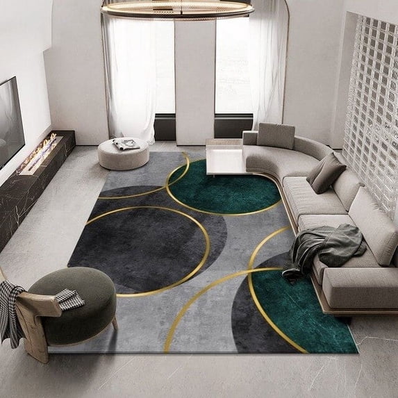 Large Carpet Nordic Geometry Carpet for Living Room Luxury Home rations Coffee Table Large Area Rugs Bedroom Bedside Foot Pad Tapis Salon