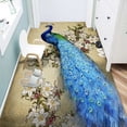 thumbnail image 1 of Large Carpet Peacock Living Room 3D Animal Carpet Polyester Living Room Corridor Rug Entrance Shoe Cabinet Doormat Bedroom Carpet Kitchen Mat, 1 of 6