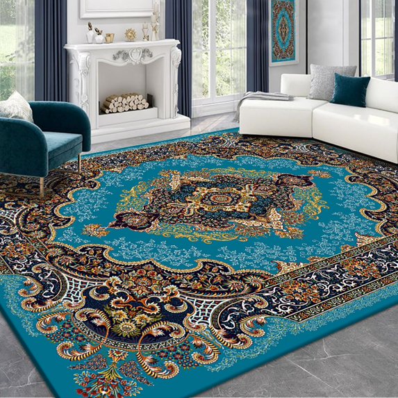 Large Carpet Persian Luxury Style Carpet for Living Room 200x300 Big Size Soft Rugs Bedroom ration Comfortable Coffee Tables Mat Washable