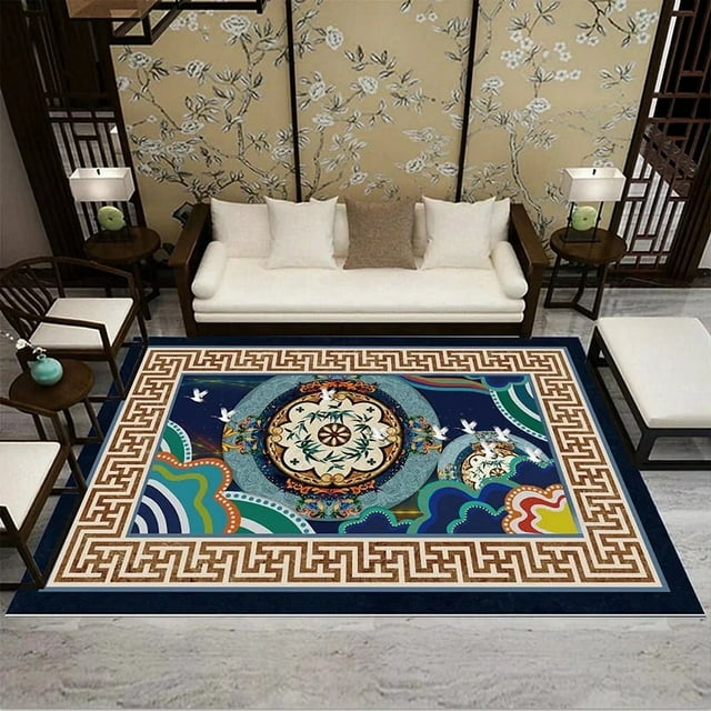 Large Carpet Persian Retro Style Carpet ration Living Room Big Size