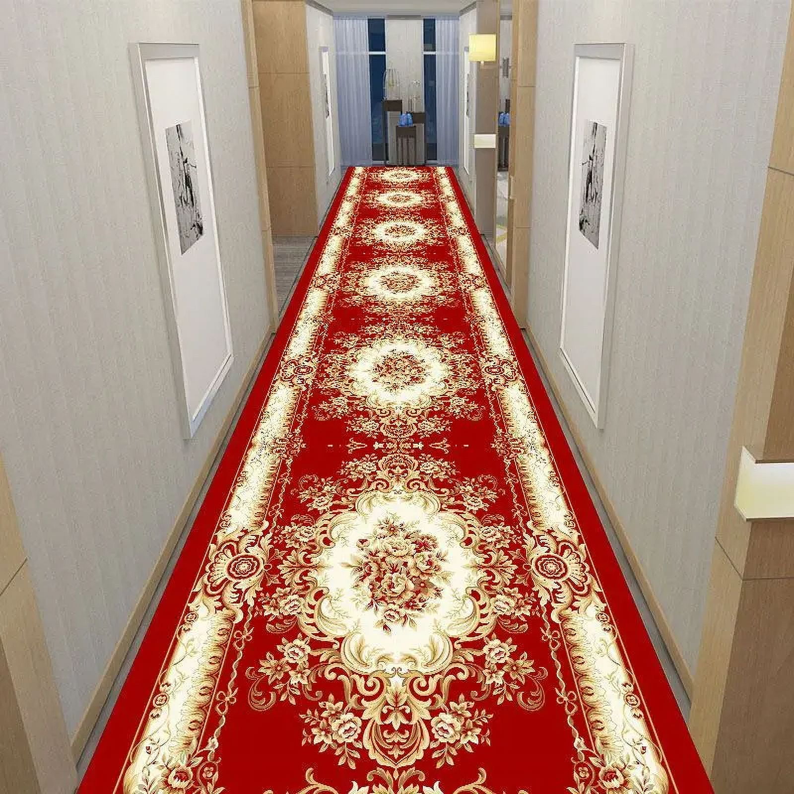 Large Carpet Retro Long Corridor Carpet Runner Hallway Long Rug