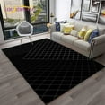 thumbnail image 1 of Large Carpet Simple Metal Mesh Geometric Luxury Carpet Rug for Home Living Room Bedroom Sofa Doormat r Area Rug Non-slip Floor Mat, 1 of 6